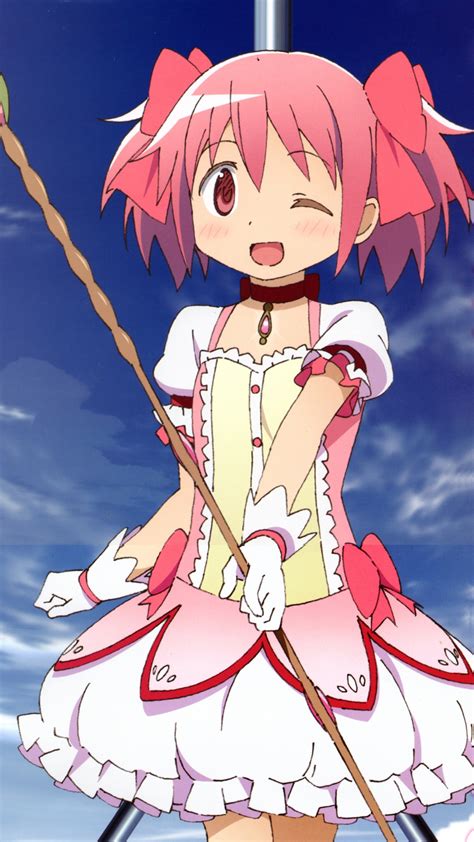 Mahou Shoujo Madoka Magica Madoka Kaname 1080×1920 – Kawaii Mobile