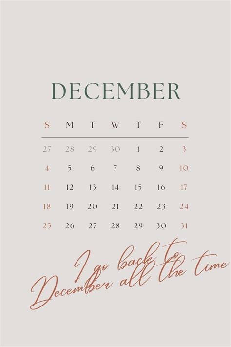 December 2022 Calendar | Calendar wallpaper, December calendar, Iphone ...