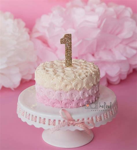 Glittery Number First Birthday Cake Topper | First Birthday | Cake ...