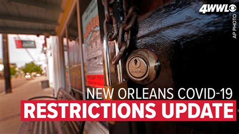 COVID Restrictions: What you can and can't do in New Orleans | wwltv.com