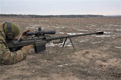 Snipex 'Alligator' 14.5x114 antimateriel rifle with 5-30x56 scope of ...