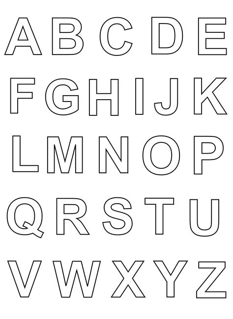 6 Best Images of 2 Inch Alphabet Letters Printable Template - Small ...