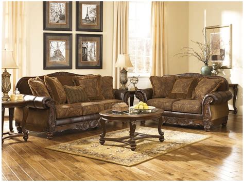 Ashley Fresco Sofa and Loveseat Set 63100-38-35 - Portland, OR | Key Home Furnishings