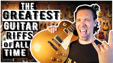 400 Greatest Guitar Riffs of ALL TIME! | ONE Hour Of EPIC RIFFAGE!!!! - YouTube