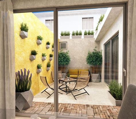 Proyecto Realizado por OH Visualizacion | Patio contemporain, Maison ...