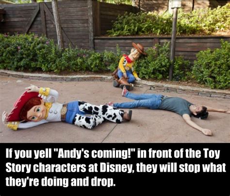 If You Yell "Andy's Coming" in Disney World | Andy's Coming | Know Your Meme