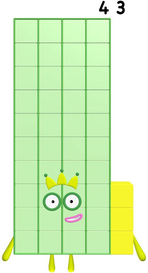 NumberBlocks Forty Three