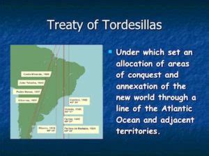 The Treaty of Tordesillas is Signed - African American Registry