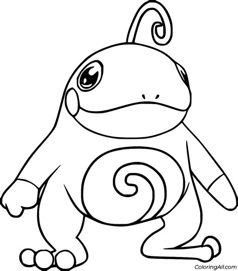 Politoed Coloring Page - ColoringAll