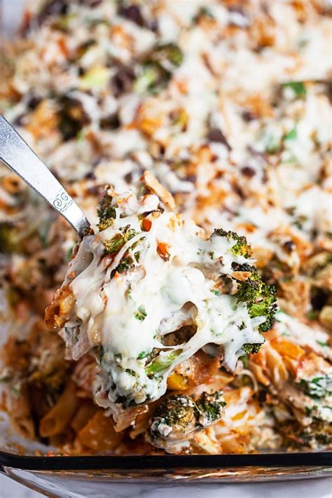 Roasted Vegetable Pasta Bake (Gluten Free) | The Rustic Foodie®