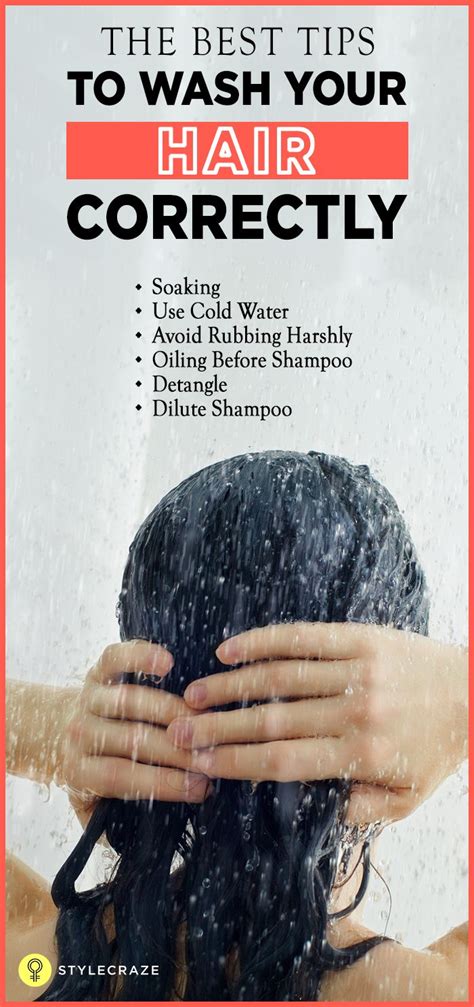 Best Hair Wash Tips To Wash Your Hair The Right Way – Our Top 10 Tips | Washing hair, Cool ...