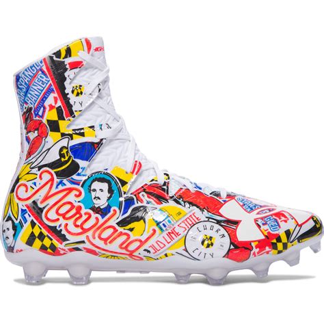 Under armour Men's Ua Highlight Mc – Limited Edition Football Cleats in White for Men | Lyst