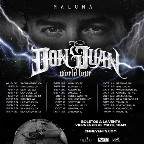 Maluma 2023 U.S. Tour Dates Announced: See the Don Juan Tour Dates