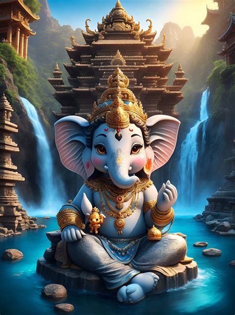 Beautiful Ganesh HD wallpaper | Ganesha art illustration, Hindu art, Ganesha art