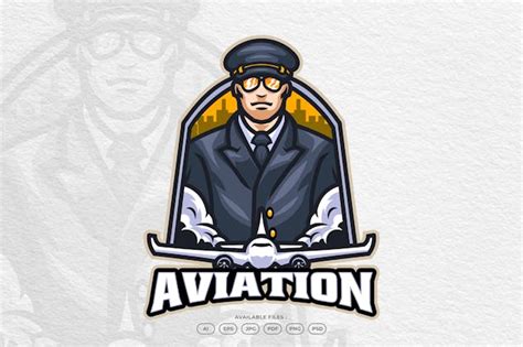 Pilot Logo - Design Template Place