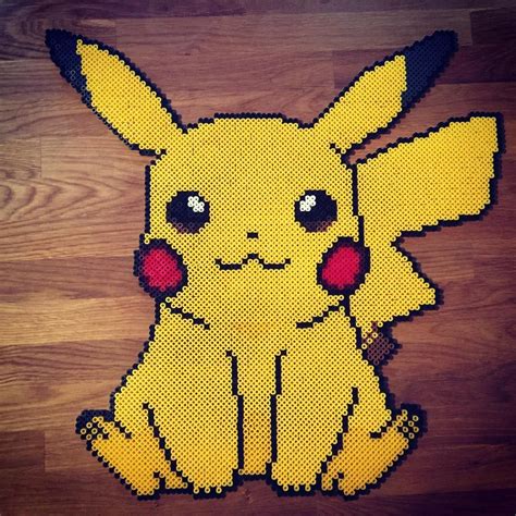 Pikachu hama beads by unpixable_ | Pokemon bead, Perler bead art, Hama ...