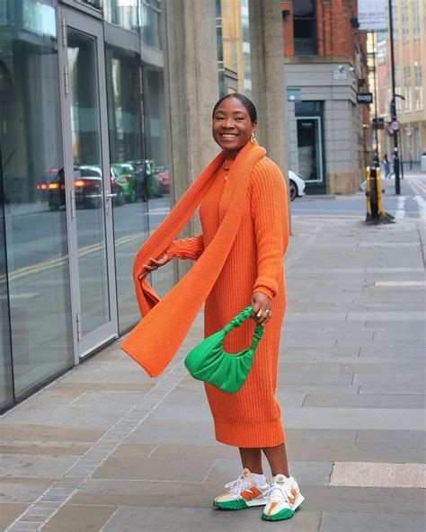 How to wear orange and green outfit | Melody Jacob