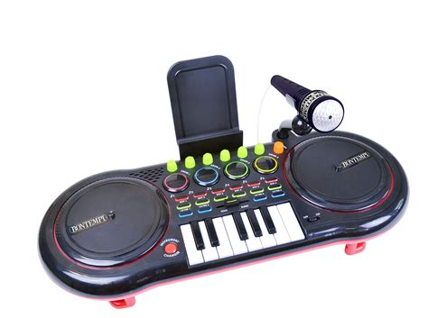 売り切れ必至！ Anladia DJ Microphone, Set, DJ Children Kids, for Toy Turntable ...