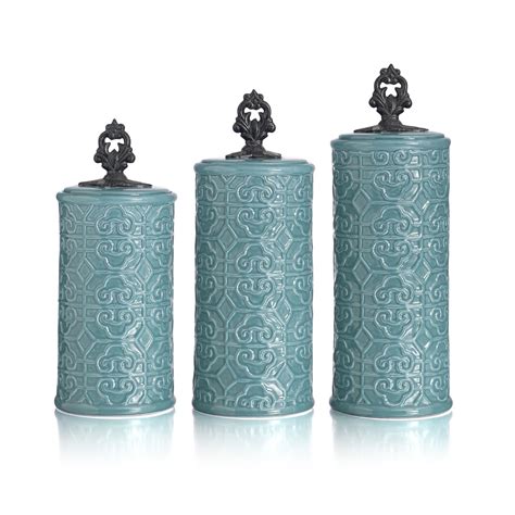 Our Best Kitchen Storage Deals | Canister sets, Blue canister set ...