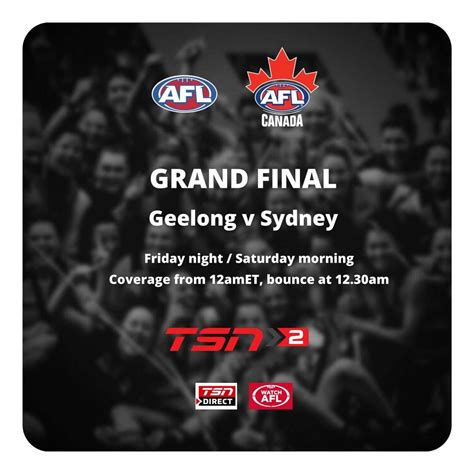 Where to Watch the AFL Grand Final - AFL Canada