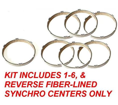 NV5600 TRANSMISSION REBUILD KIT WITH SYNCHRO RINGS FITS '01-'05 DODGE RAM DIESEL (BK492WS ...