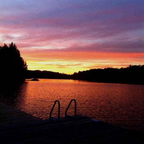 Parry Sound sunset | Places to see, Scenery, Parry sound