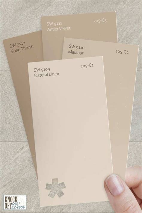 Sherwin Williams Natural Linen SW 9109 – The Super Versatile Beige Color | Paint colors for home ...