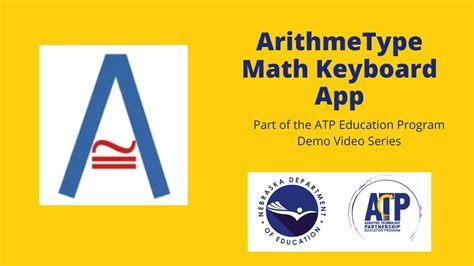 Demonstration - ArithmeType Math Keyboard App for iOS - YouTube