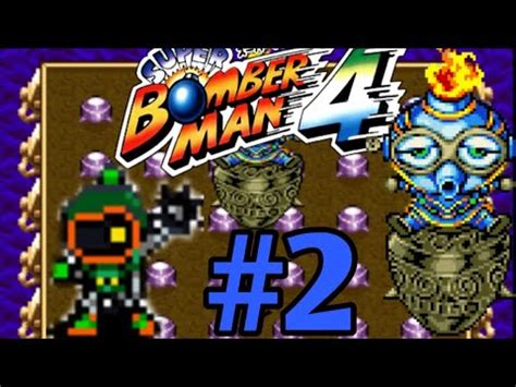 Super Bomberman 4 Gameplay #2 (SNES) - YouTube