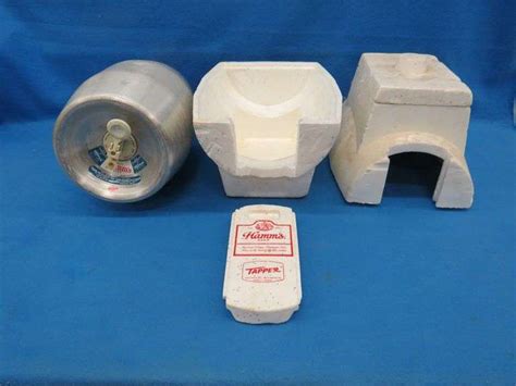 Hamm's pony keg and insulated holder - AAA Auction and Realty