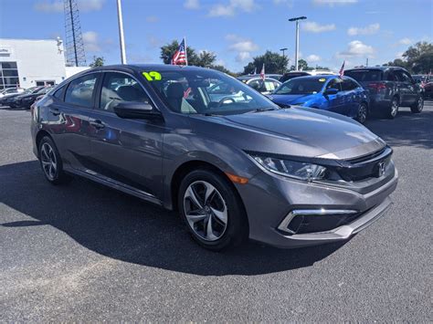 Certified Pre-Owned 2019 Honda Civic LX FWD 4D Sedan