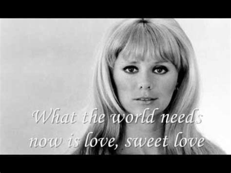 Jackie DeShannon - What the World Needs Now (with lyrics) - YouTube