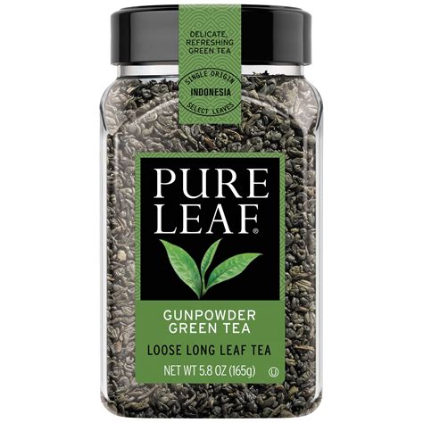 Pure Leaf, Gunpowder Green, Loose Leaf Tea, 5.8 Oz - Walmart.com ...