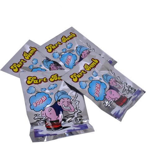 4pcs/lot New Gadget Smelly Package Fart Bomb Bag April Fool's Day ...