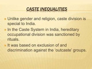 Presentation on gender, religion and caste rohan | PPT