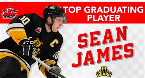 Bears captain Sean James voted 2022-23 Top Graduating Player | Smiths Falls Bears Hockey