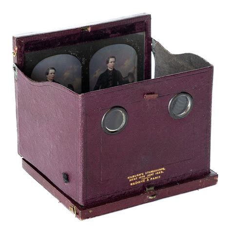 Kilburn viewing case - Stereoscopy History