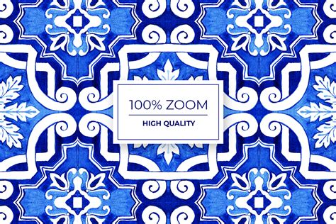 Portuguese Azulejos. Watercolor Tiles & Patterns on Behance