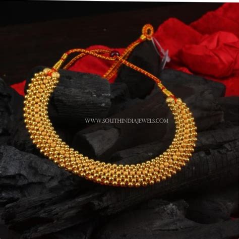 Gold Necklace Designs Below 10 Grams With Price ~ South India Jewels | Gold necklace designs ...