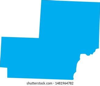 Meade County Map State South Dakota Stock Vector (Royalty Free ...