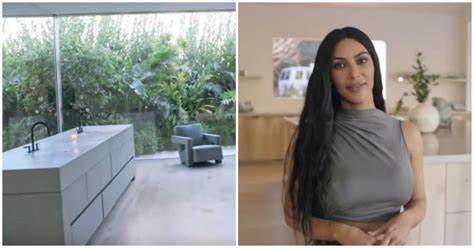 Kim Kardashian finally explains how her minimalist sink works.