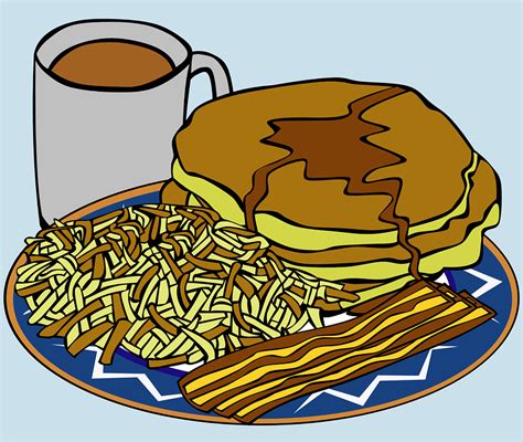 Free vector graphic: Breakfast, Pancakes, Bacon, Coffee - Free Image on Pixabay - 31805