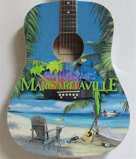 Jimmy Buffett Autographed Guitar - Etsy | Jimmy buffett, Guitar, Autograph