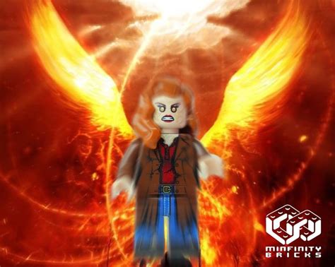 CUSTOM MINIFIGURE - Jean Grey, Dark Phoenix, X-Men | eBay | Custom lego, Dark phoenix, Mini figures