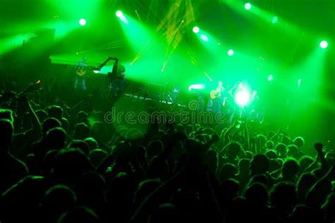 Stage Lights on Concert. Lighting Equipment Editorial Photo - Image of ...