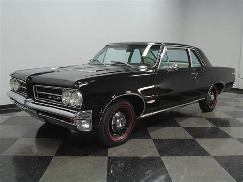 Starlight Black 1964 Pontiac Gto For Sale | MCG Marketplace