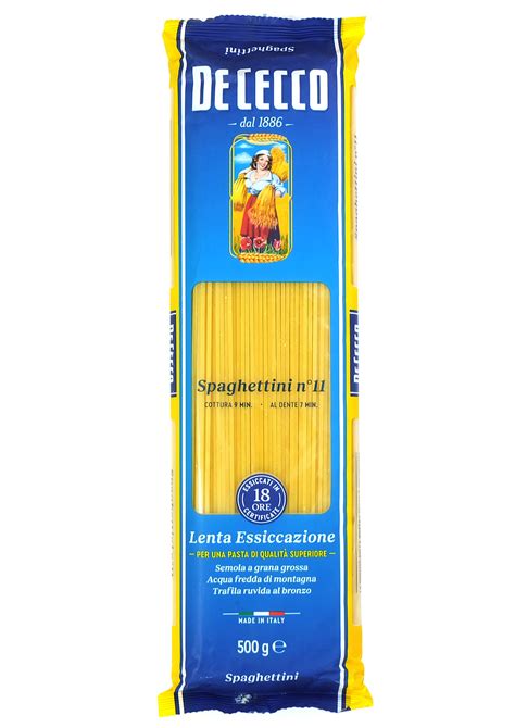 De Cecco Pasta Spaghettini #11 500 gr | Wholesale | Tradeling