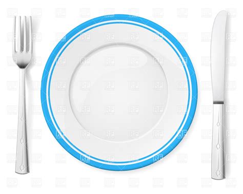 Cartoon Dinner Plate - Cliparts.co