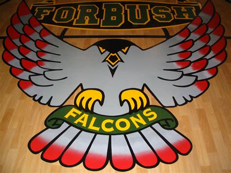 Forbush High School | Forbush Falcons Basketball Court | East Bend, NC | Flooring contractor ...