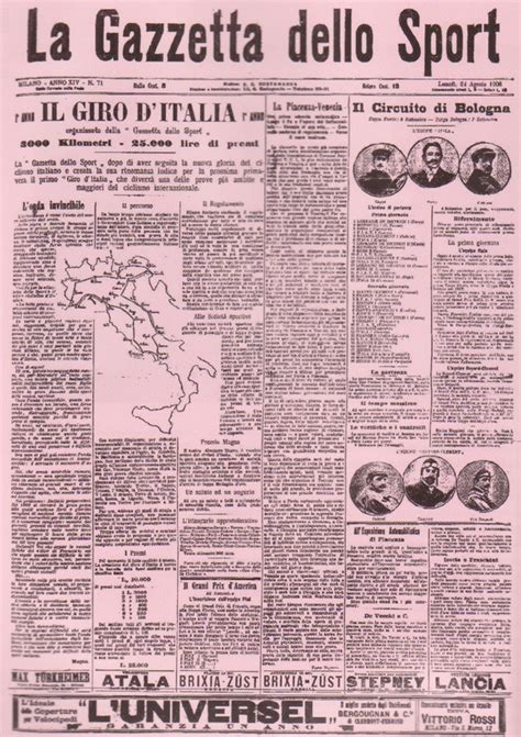 periodismo deportivo de calidad: La Gazzetta, 120 años de periodismo y pasión por el deporte